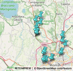 Mappa Via Sabatino Lopez, 00123 Roma RM, Italia (8.554)