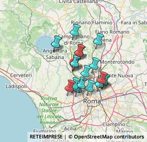 Mappa Via Sabatino Lopez, 00123 Roma RM, Italia (9.8555)