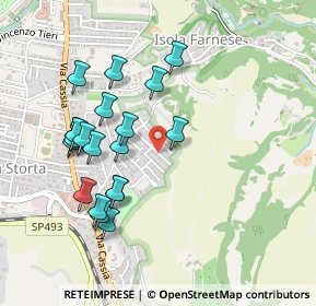 Mappa Via Sabatino Lopez, 00123 Roma RM, Italia (0.495)