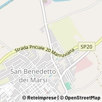 Karta San Benedetto dei Marsi