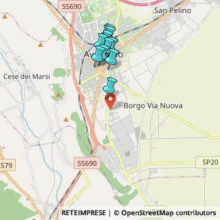 Mappa Via dei Cappuccini, 67051 Avezzano AQ, Italia (2.05636)