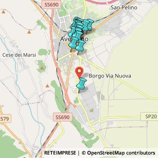 Mappa Via dei Cappuccini, 67051 Avezzano AQ, Italia (2.18632)