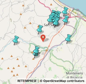 Mappa Unnamed Road, 66051 Cupello CH, Italia (4.069)