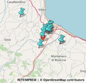 Mappa Unnamed Road, 66051 Cupello CH, Italia (4.73923)