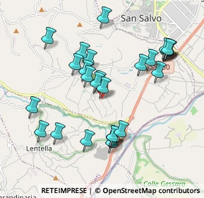 Mappa Unnamed Road, 66051 Cupello CH, Italia (2.02593)