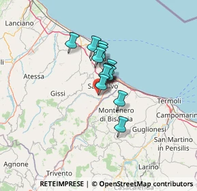 Mappa Unnamed Road, 66051 Cupello CH, Italia (7.73214)