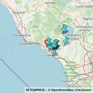 Mappa Via Furbara Sasso, 00052 Cerveteri RM, Italia (8.0575)