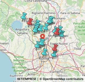 Mappa Via Lonato, 00188 Roma RM, Italia (11.0055)