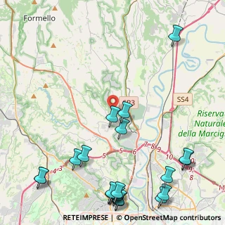 Mappa Via Lonato, 00188 Roma RM, Italia (6.6375)