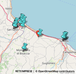 Mappa 86038 Petacciato CB, Italia (9.738)