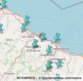 Mappa 86038 Petacciato CB, Italia (23.44667)