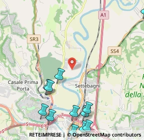 Mappa Via Ruggero Celano, 00188 Roma RM, Italia (3.10917)