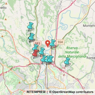 Mappa Via Ruggero Celano, 00188 Roma RM, Italia (3.29182)