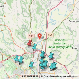 Mappa Via Ruggero Celano, 00188 Roma RM, Italia (6.387)
