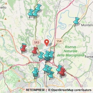 Mappa Via Ruggero Celano, 00188 Roma RM, Italia (5.201)