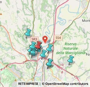 Mappa Via Ruggero Celano, 00188 Roma RM, Italia (3.38308)