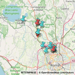 Mappa Via Cassia, 00123 Roma RM, Italia (7.168)