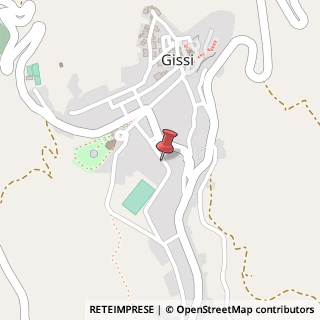 Mappa Via dello Stadio, 3, 66052 Gissi, Chieti (Abruzzo)