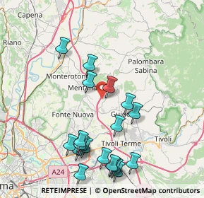 Mappa 00100 Sant'Angelo Romano RM, Italia (9.339)