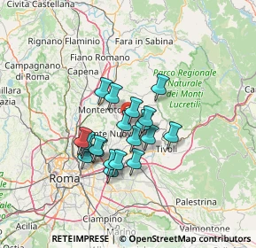 Mappa Località Montardone, 00100 Sant'Angelo Romano RM, Italia (10.673)
