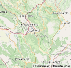 Mappa 67034 Sulmona AQ, Italia (7.58222)
