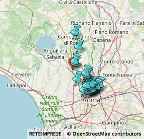 Mappa Via Andrea Codebò, 00123 Roma RM, Italia (11.453)