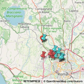 Mappa Via Andrea Codebò, 00123 Roma RM, Italia (8.01385)