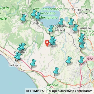 Mappa Via delle Pertucce, 00054 Fiumicino RM, Italia (10.487)