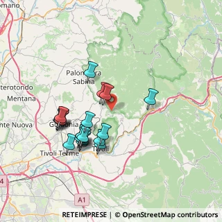 Mappa 00010 San Polo dei Cavalieri RM, Italia (7.35)