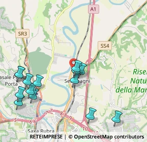 Mappa Via Piombino, 00138 Roma RM, Italia (2.45)