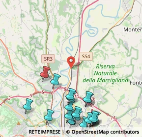 Mappa Via Piombino, 00138 Roma RM, Italia (6.081)