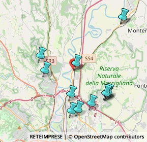 Mappa Via Piombino, 00138 Roma RM, Italia (4.64308)