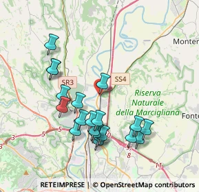 Mappa Via Piombino, 00138 Roma RM, Italia (3.9205)