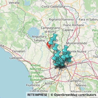 Mappa Via Arturo Rossato, 00123 Roma RM, Italia (12.964)