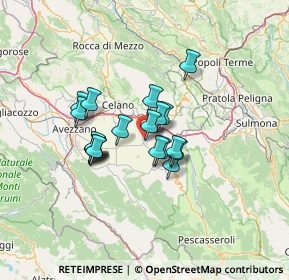 Mappa Via Ignazio Silone, 67058 San Benedetto dei Marsi AQ, Italia (10.1895)