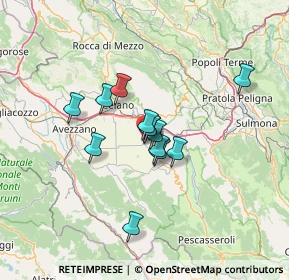 Mappa Via Ignazio Silone, 67058 San Benedetto dei Marsi AQ, Italia (9.77385)