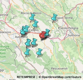 Mappa Via Ignazio Silone, 67058 San Benedetto dei Marsi AQ, Italia (10.61556)