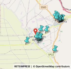 Mappa Via Ignazio Silone, 67058 San Benedetto dei Marsi AQ, Italia (2.058)