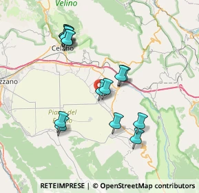 Mappa Via Ignazio Silone, 67058 San Benedetto dei Marsi AQ, Italia (7.50733)