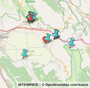 Mappa Via Ignazio Silone, 67058 San Benedetto dei Marsi AQ, Italia (7.76571)