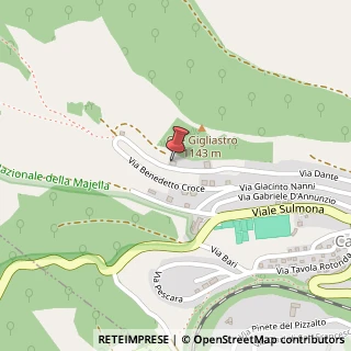 Mappa Via F. Filzi, 33, 67030 Campo di Giove, L'Aquila (Abruzzo)