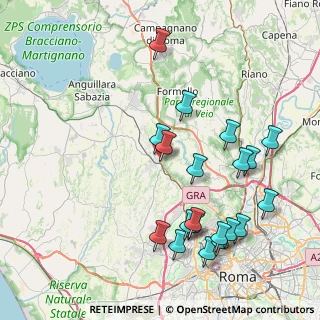 Mappa Via Aldo De Benedetti, 00123 Roma RM, Italia (9.4335)