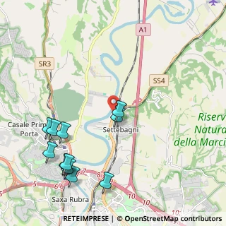 Mappa Via Riva del Fiume, 00138 Roma RM, Italia (2.65455)