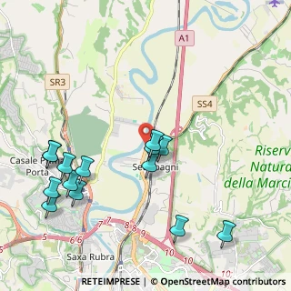 Mappa Via Riva del Fiume, 00138 Roma RM, Italia (2.49)