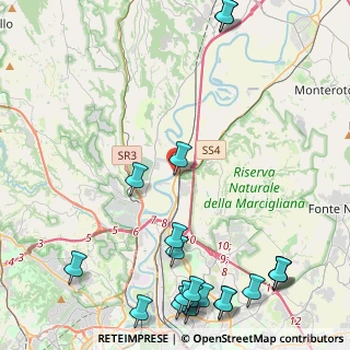 Mappa Via Riva del Fiume, 00138 Roma RM, Italia (6.7855)