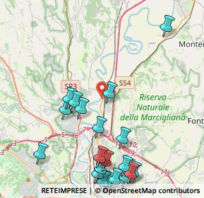 Mappa Via Riva del Fiume, 00138 Roma RM, Italia (5.499)