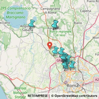 Mappa Via Francesco D'Isa, 00123 Roma RM, Italia (7.54167)