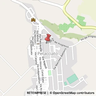 Mappa Piazza Lussemburgo, 3, 86038 Petacciato, Campobasso (Molise)