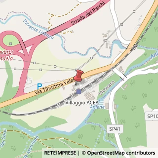 Mappa Piazza Libertà, 6/F, 00029 Vicovaro, Roma (Lazio)