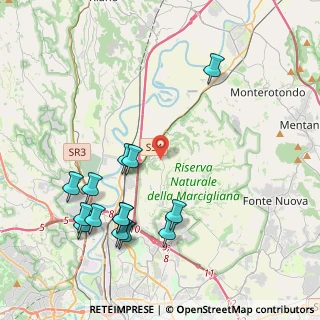 Mappa Via della Marcigliana, 00138 Roma RM, Italia (4.91929)
